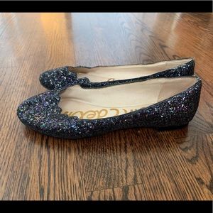 Sam Edelman Glitter Ballet Flats